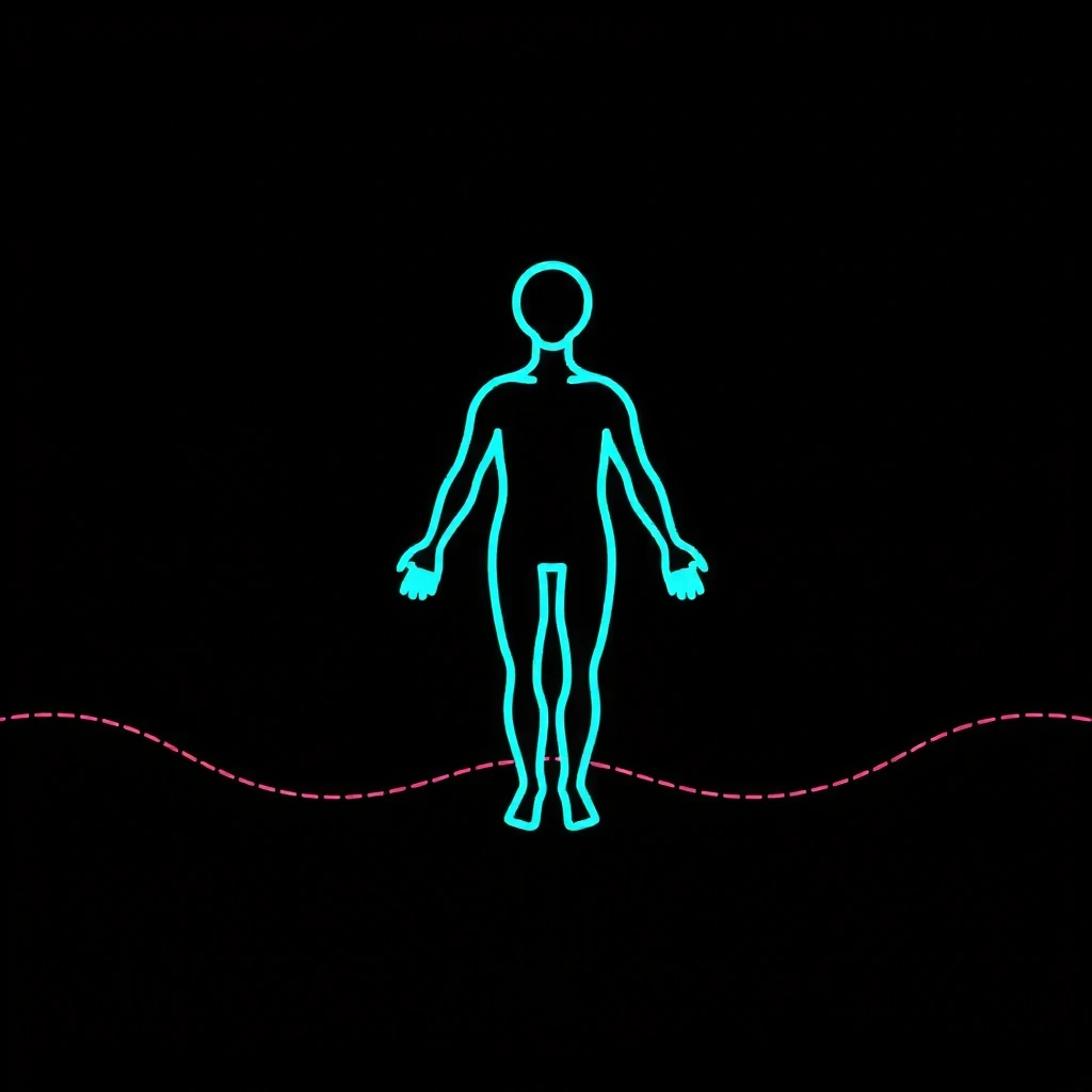 Minimalistyczna ikona reprezentująca metabolizm
